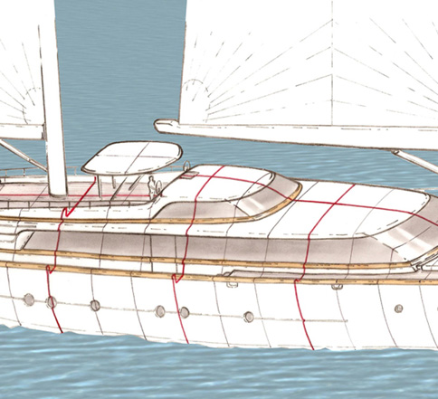 52m saling boat