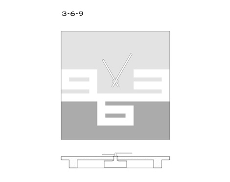 Orologio 3-6-9